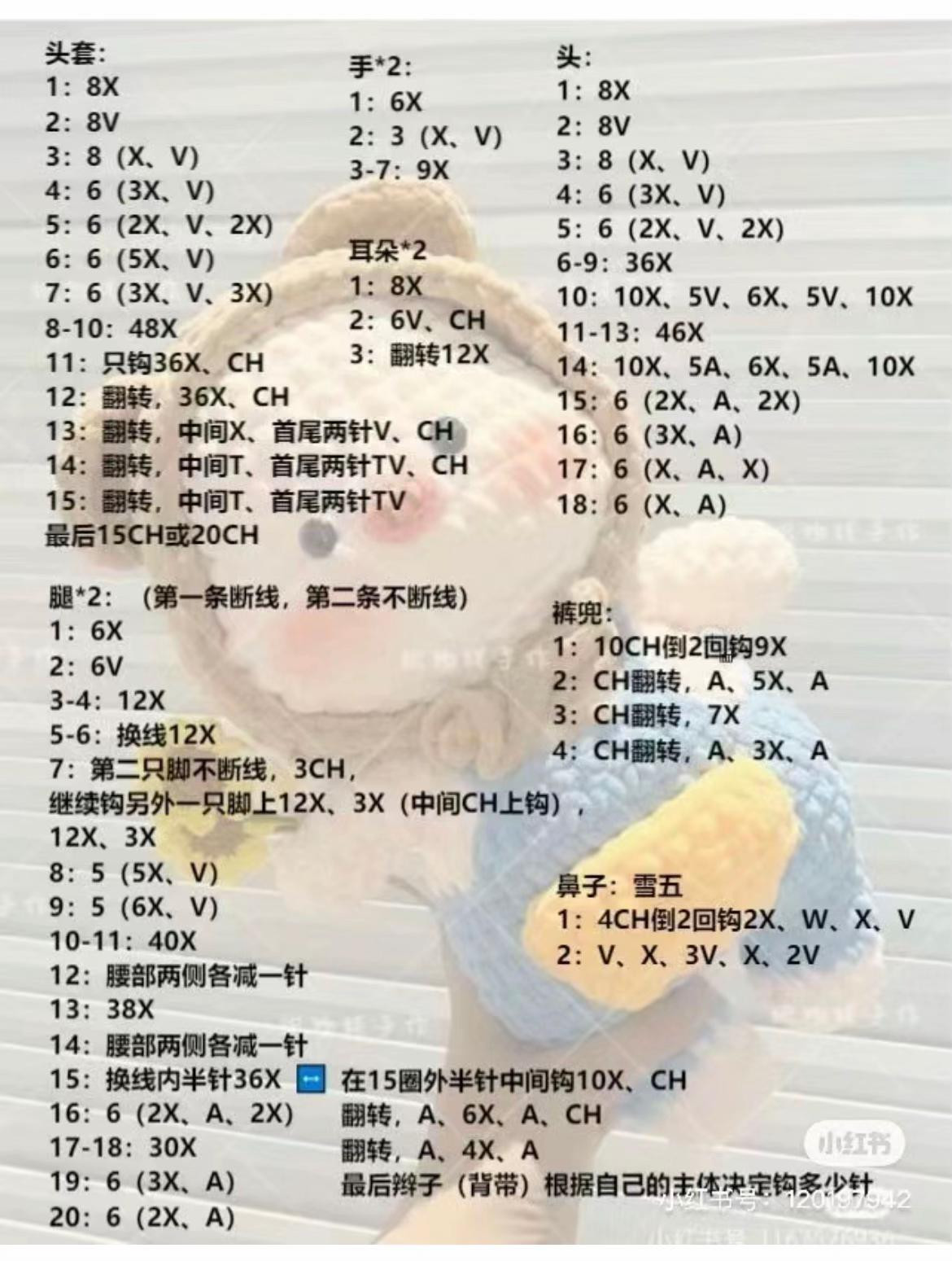 Crochet Pig Amigurumi Pattern: Complete Tutorial for Head, Body, Hood, and Accessories