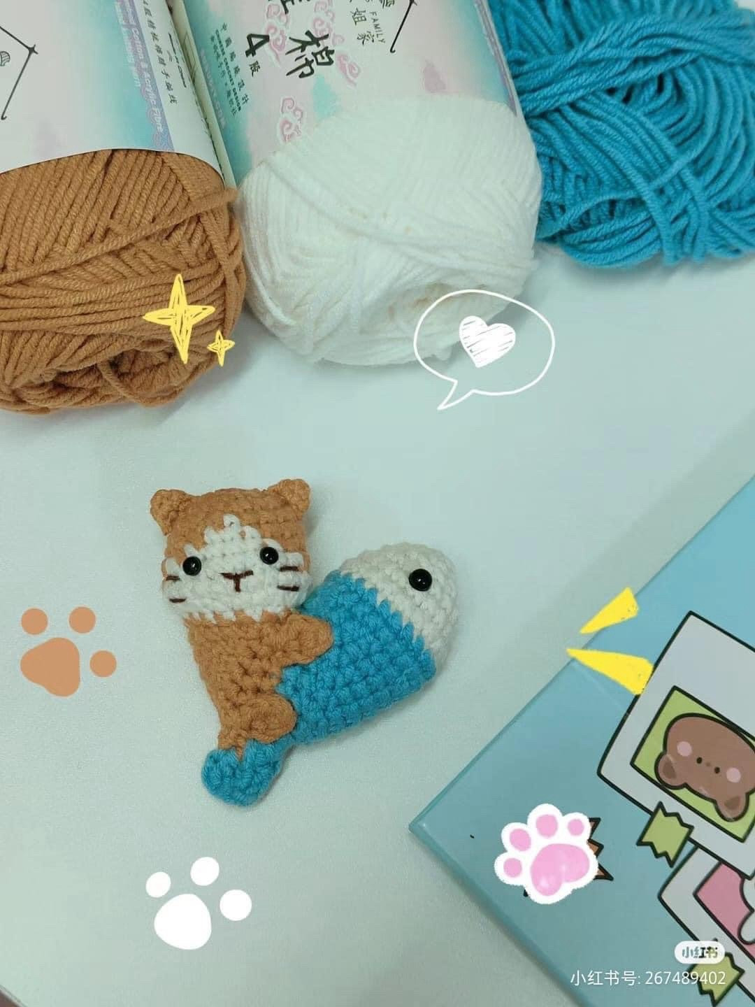 Crochet Pig and Cabbage Doll Pattern