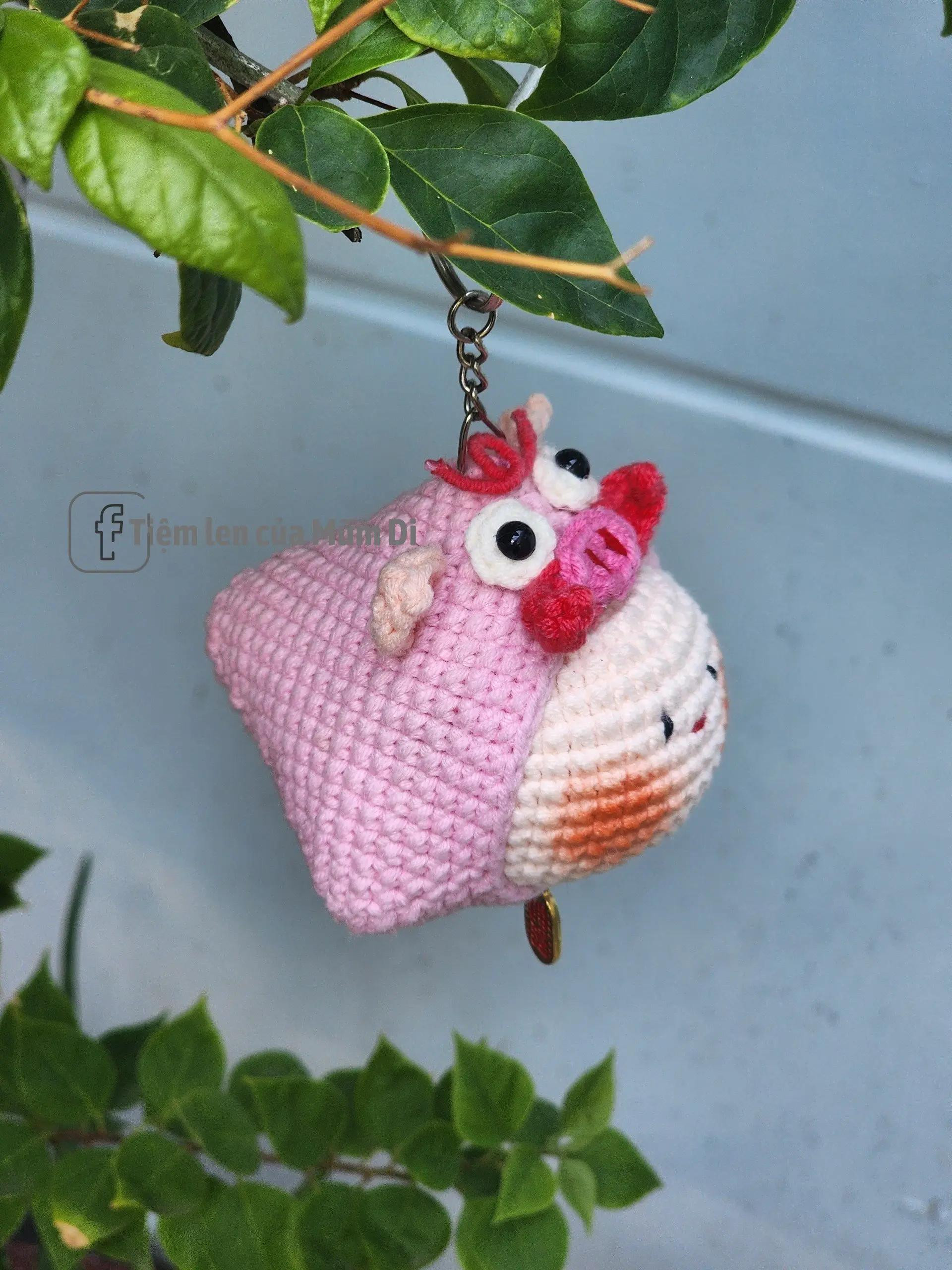 Crochet Pig Zongzi Amigurumi Chart Pattern