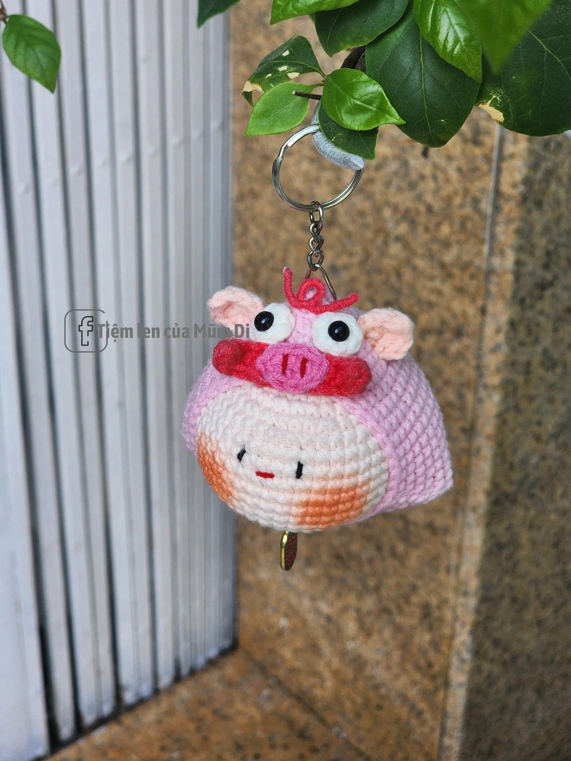 Crochet Pig Zongzi Amigurumi Chart Pattern