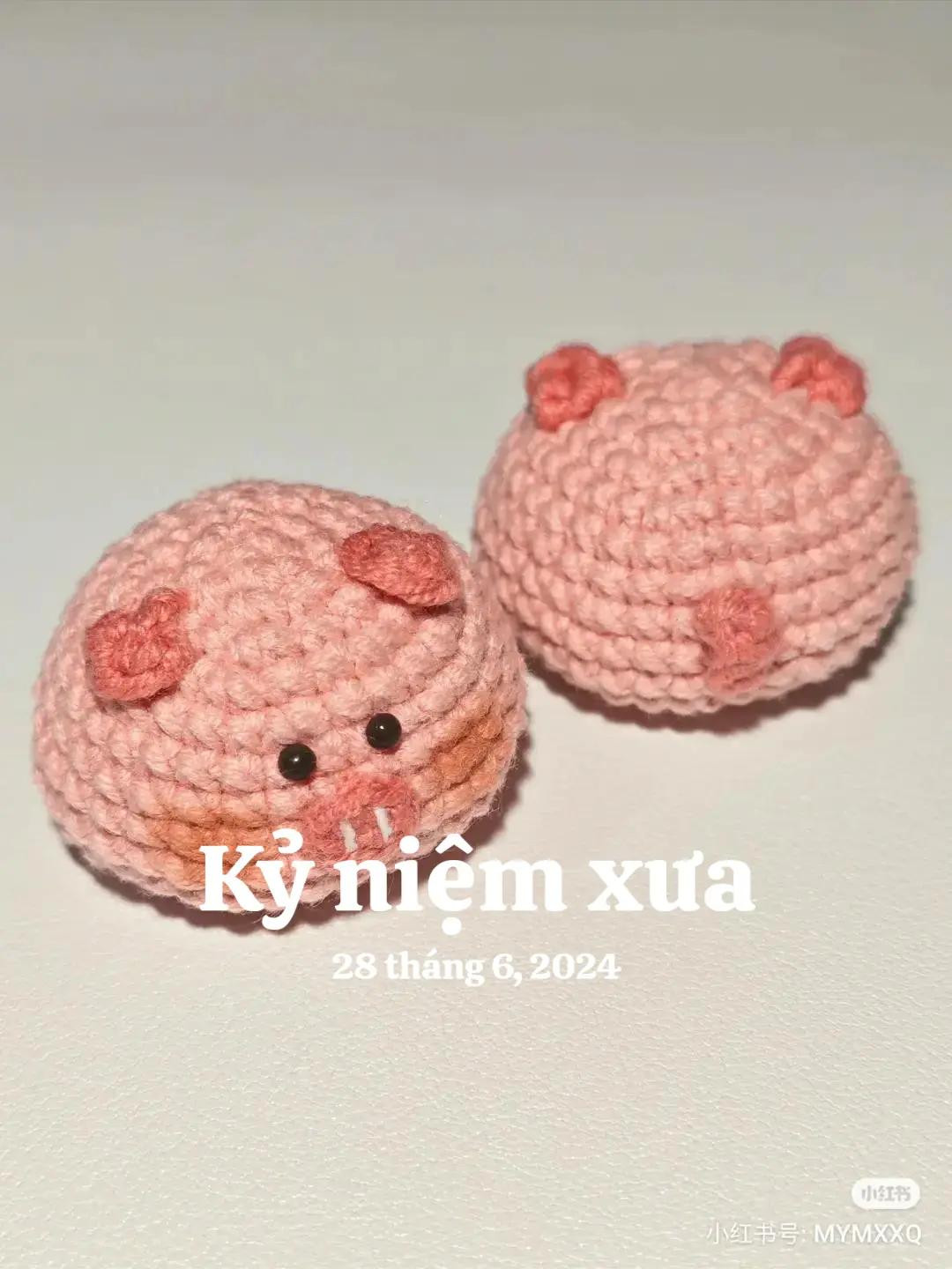 Crochet Piggy Bag Pattern Chart