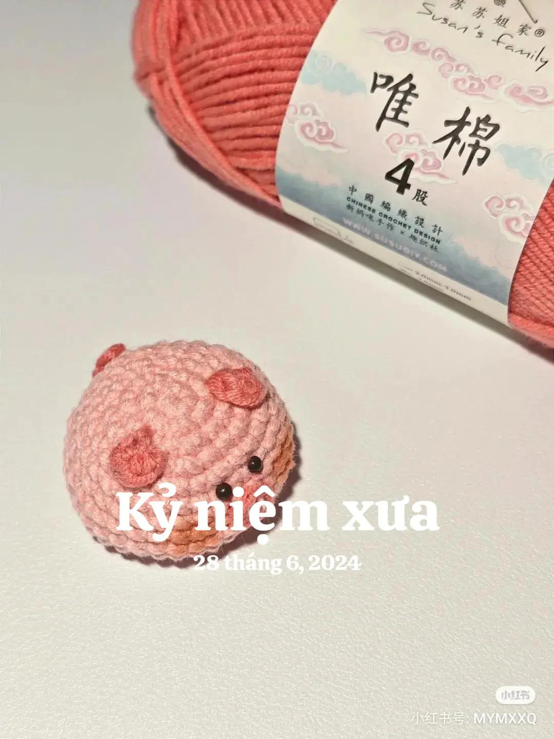 Crochet Piggy Bag Pattern Chart