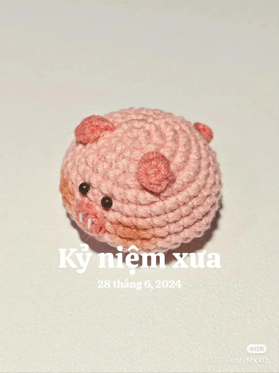Crochet Piggy Bag Pattern Chart
