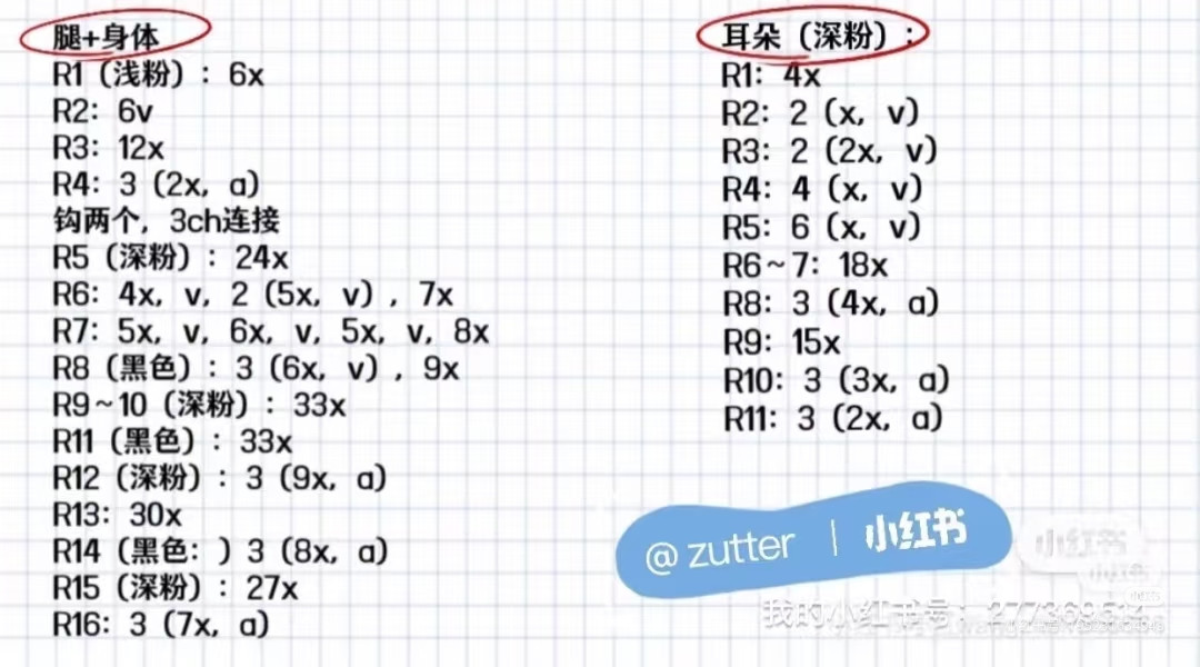 Crochet Piglet Amigurumi Pattern Tutorial