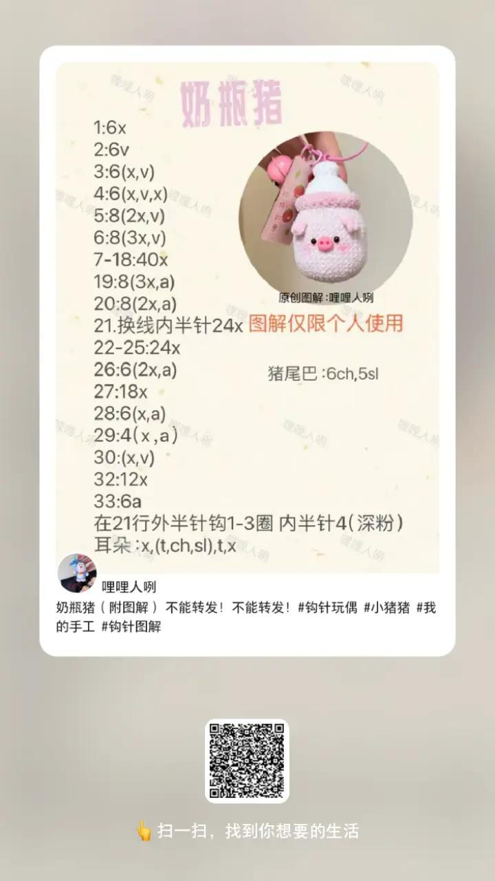 Crochet Pirate Mushroom, Frog Keychain and Cat Bag Amigurumi Patterns