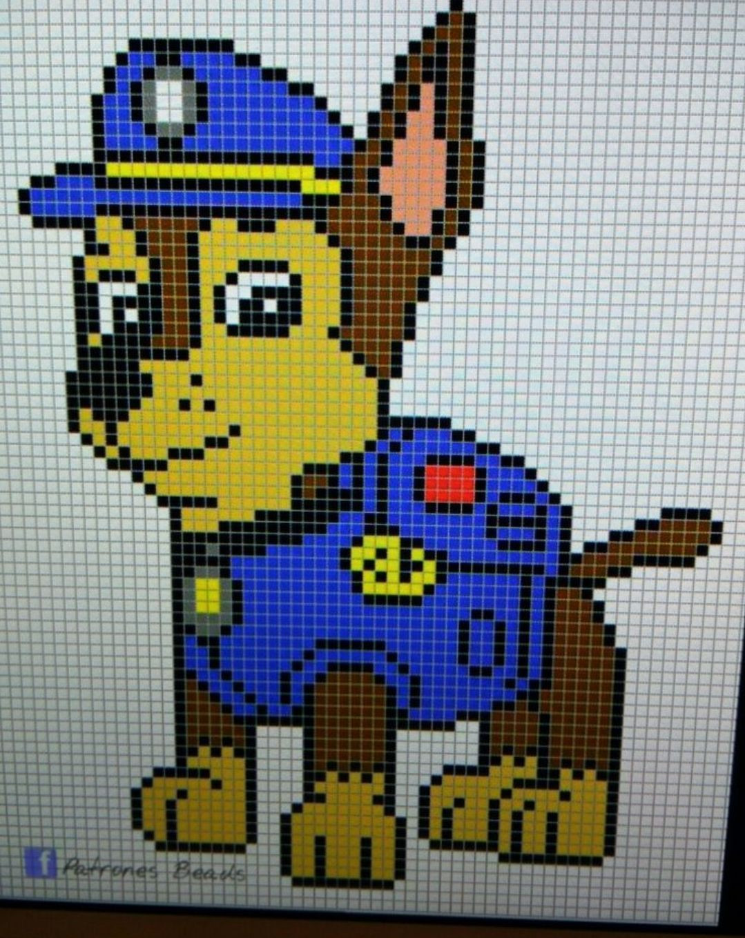 Crochet Pixel Charts for Minnie Mouse, Mickey Mouse, Mario, and Unicorn