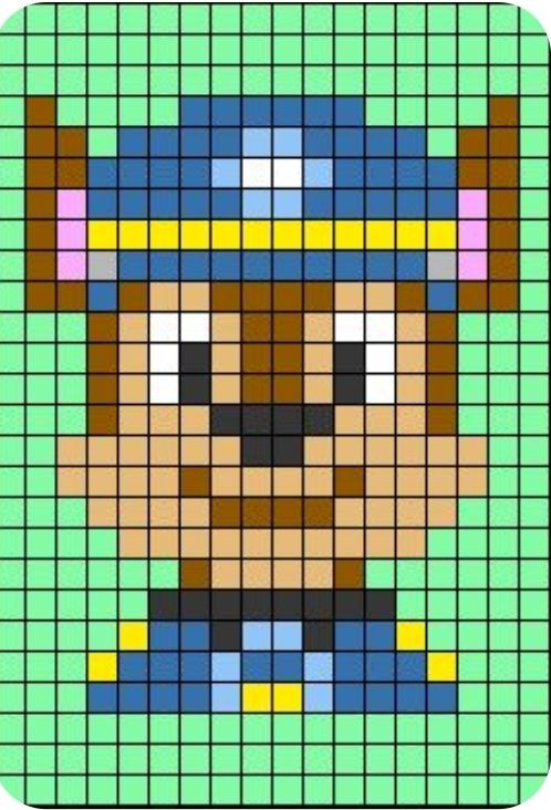 Crochet Pixel Charts for Minnie Mouse, Mickey Mouse, Mario, and Unicorn