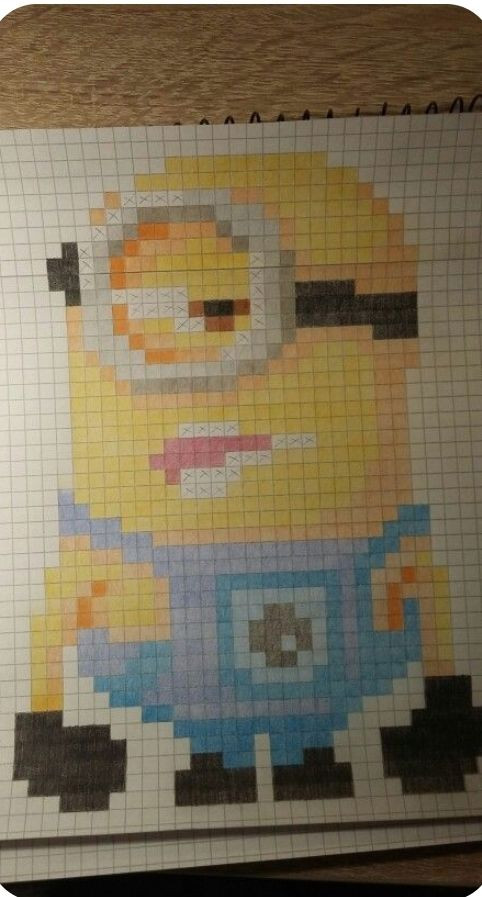 Crochet Pixel Charts for Minnie Mouse, Mickey Mouse, Mario, and Unicorn