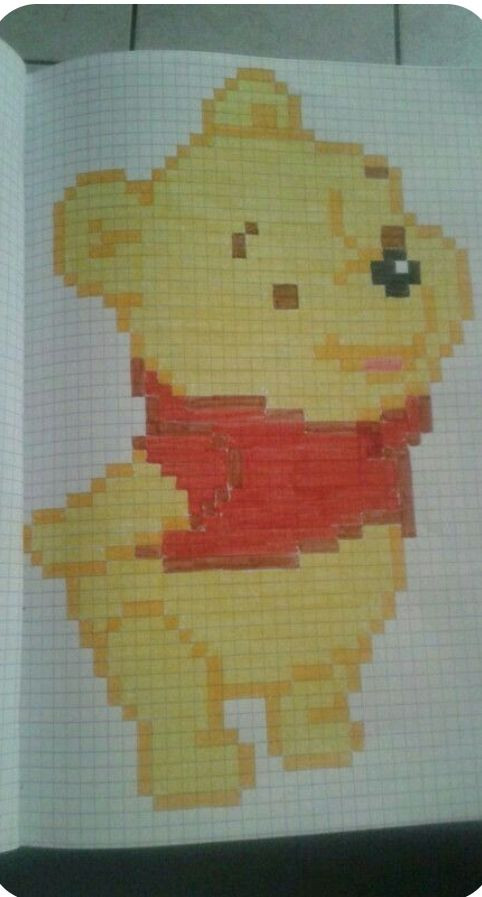 Crochet Pixel Charts for Minnie Mouse, Mickey Mouse, Mario, and Unicorn