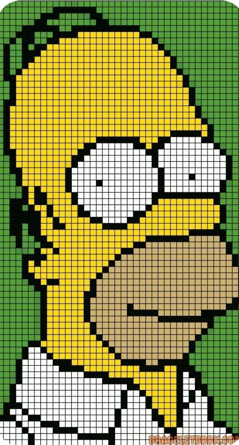 Crochet Pixel Charts for Minnie Mouse, Mickey Mouse, Mario, and Unicorn