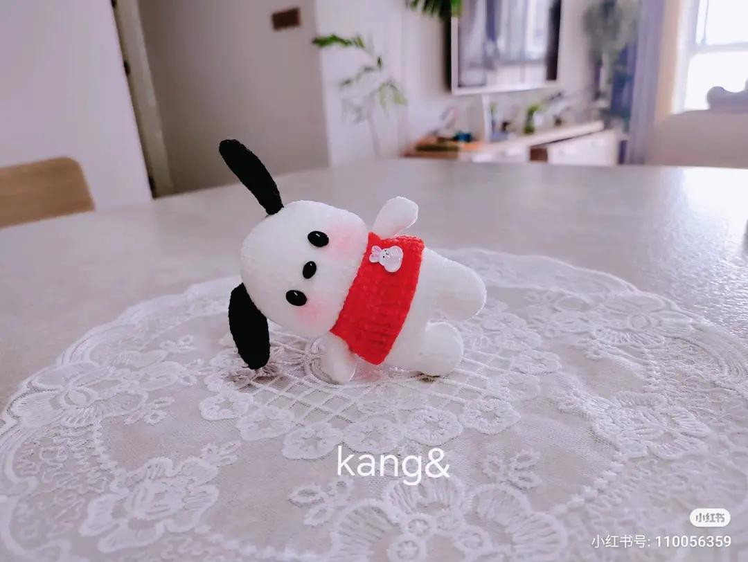 Crochet Pochacco Dog Doll Pattern Tutorial
