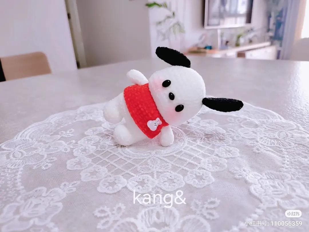 Crochet Pochacco Dog Doll Pattern Tutorial