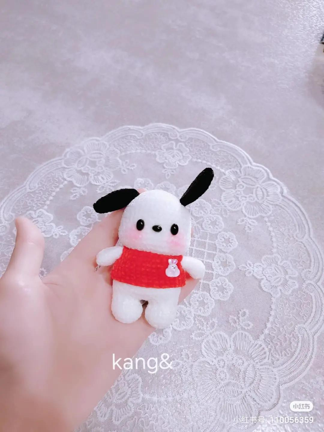 Crochet Pochacco Dog Doll Pattern Tutorial