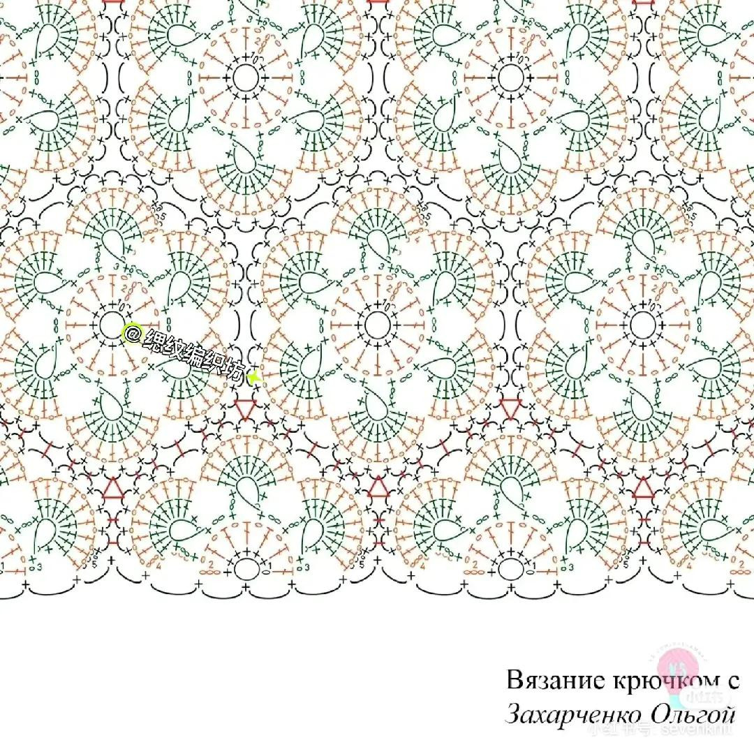 Crochet Poncho Cardigan Pattern: Detailed Chart and Instructions for Yellow Fuga Yarn