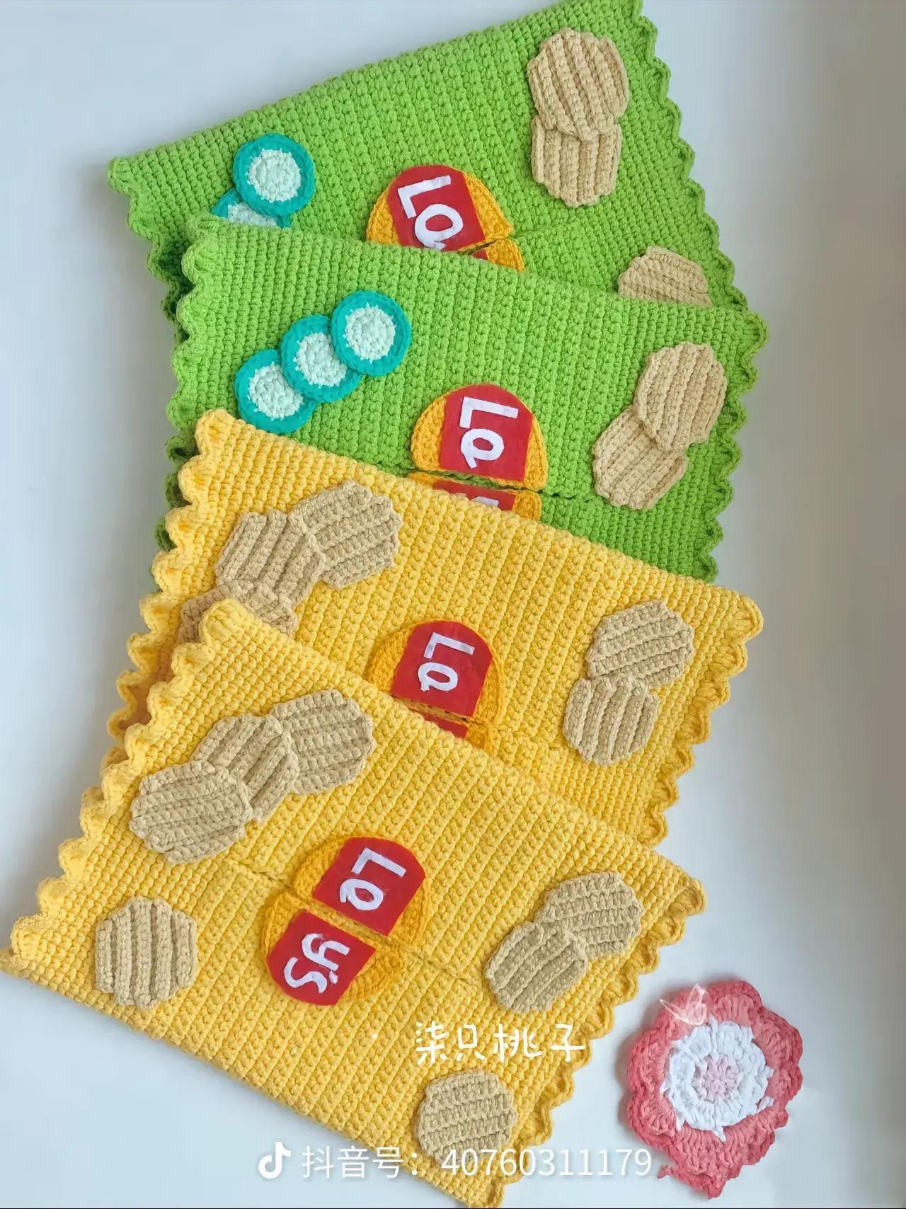 Crochet Potato Chip Tissue Box Pattern Tutorial