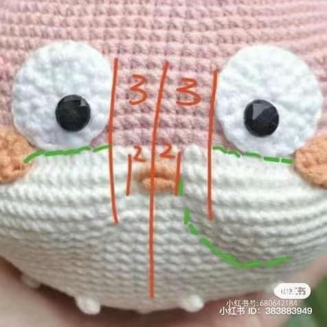 Crochet Pufferfish Amigurumi Pattern Chart and Tutorial
