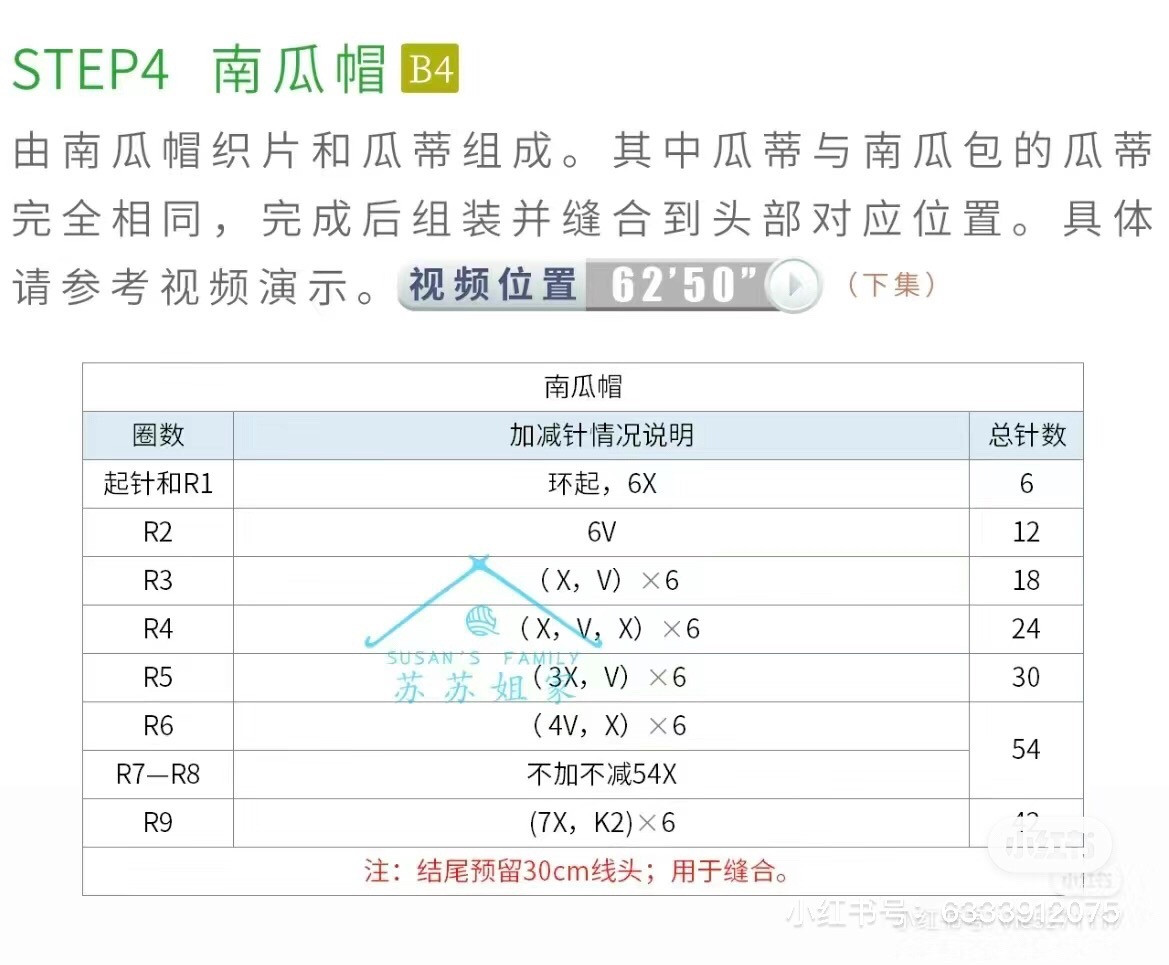 Crochet Pumpkin Bear Doll Pattern Chart