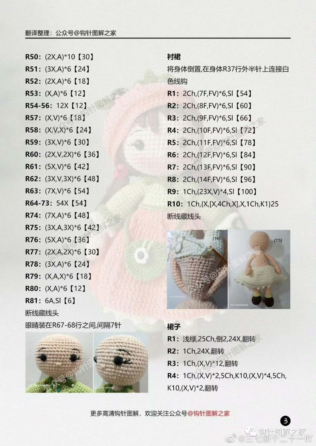 Crochet Pumpkin Girl Doll Pattern