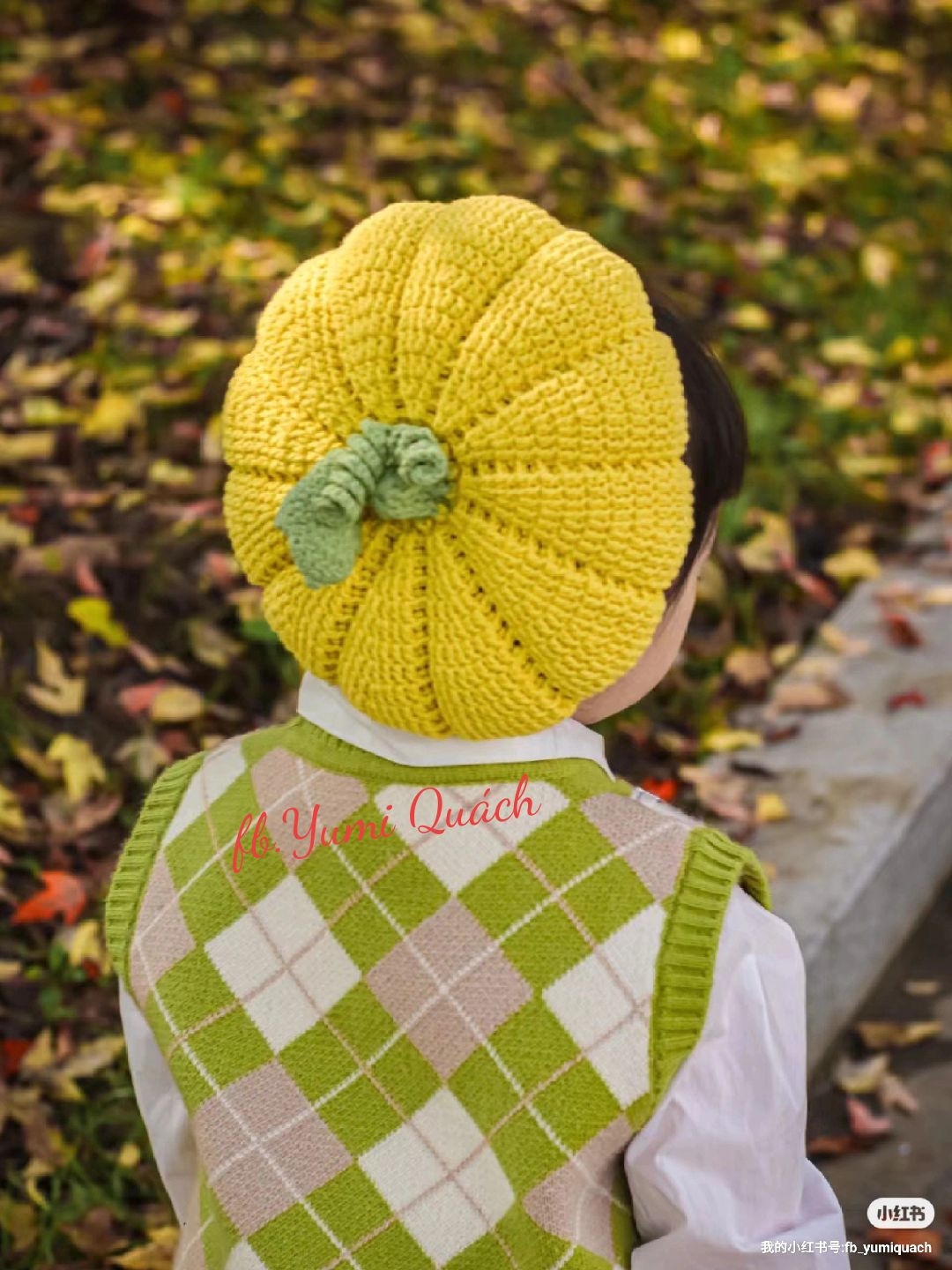 Crochet Pumpkin Hat Pattern Chart for Kids