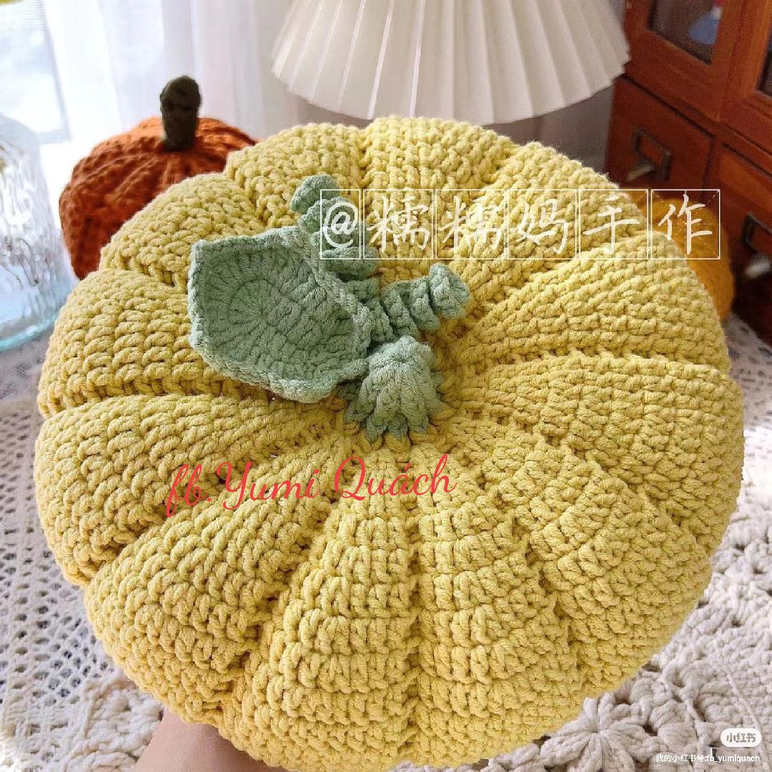 Crochet Pumpkin Hat Pattern Chart for Kids