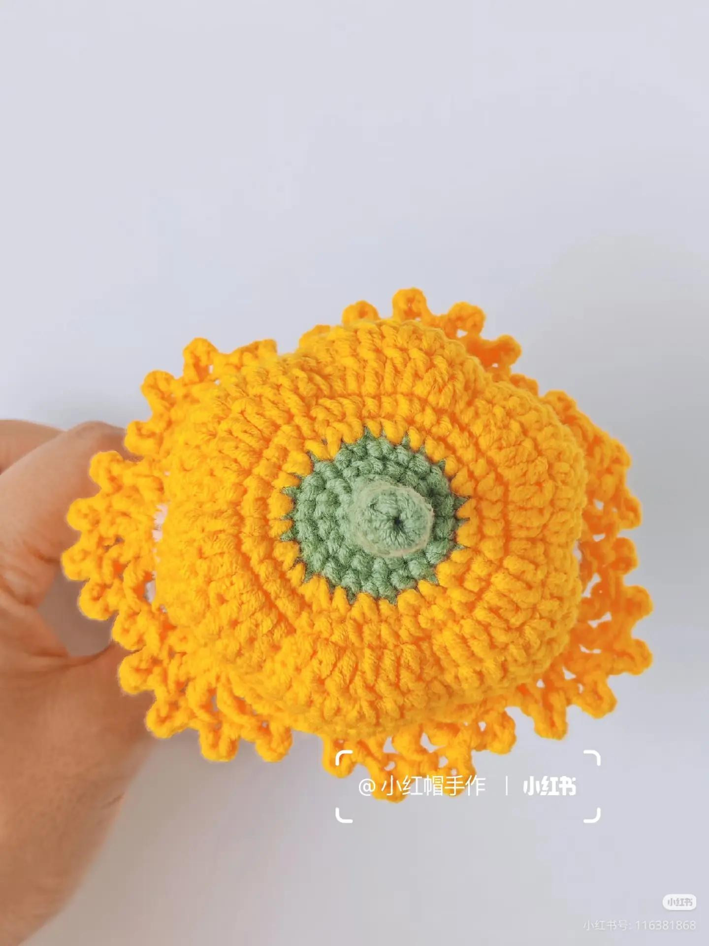 Crochet Pumpkin Hat Pattern with Chart Instructions