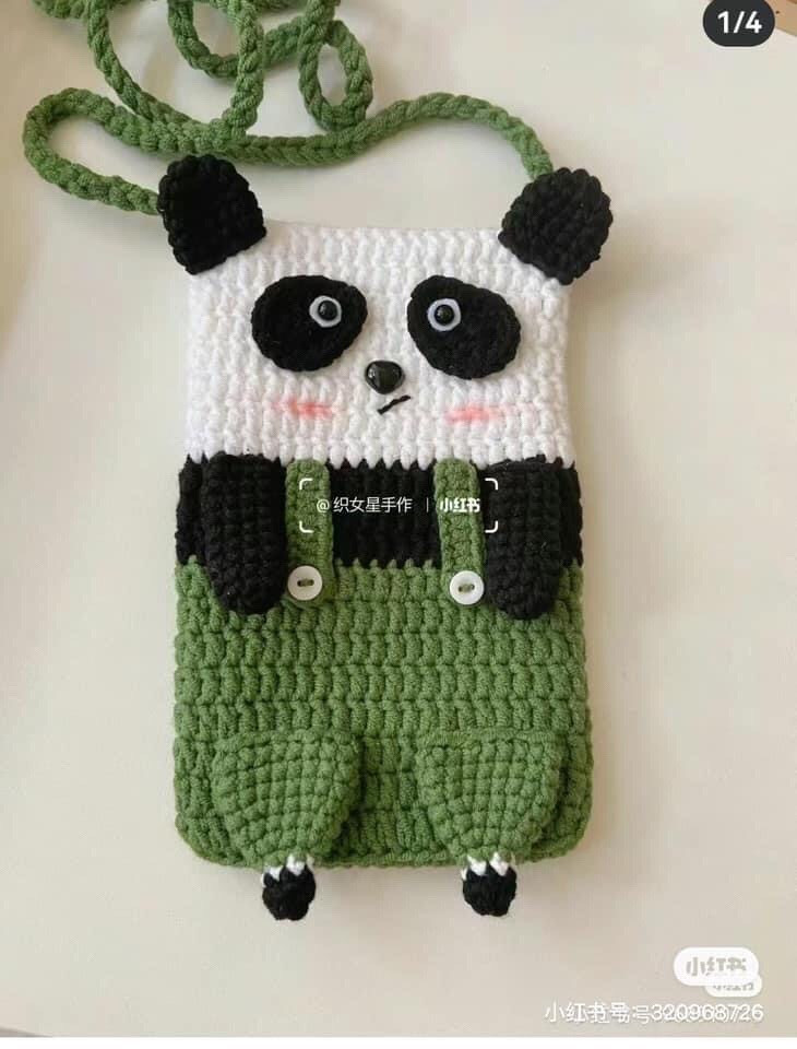 Crochet Rabbit Phone Bag with Carrot Tutorial Pattern