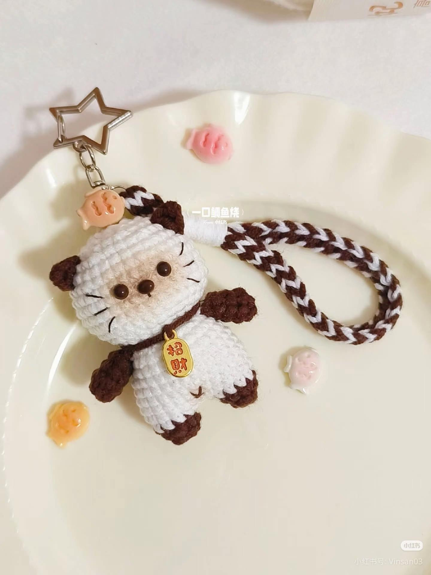 Crochet Ragdoll Cat Amigurumi Pattern Chart