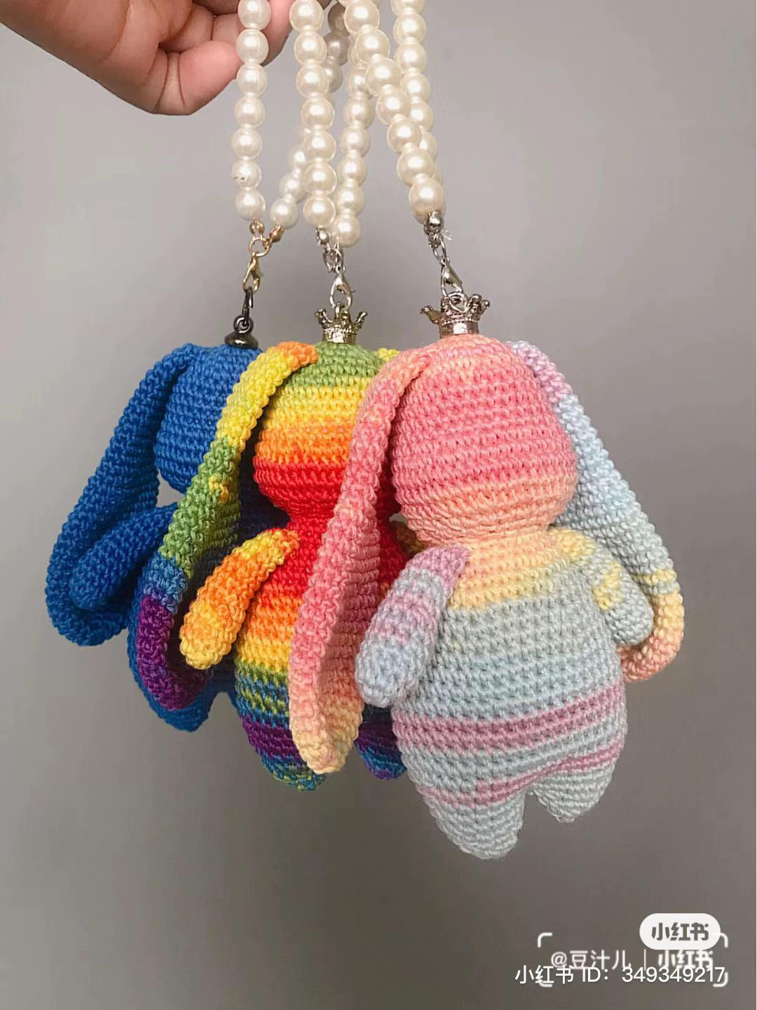 Crochet Rainbow Llama Amigurumi Pattern Tutorial