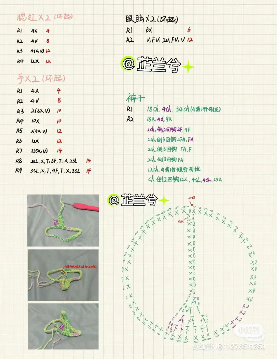 Crochet Rainbow Llama Amigurumi Pattern Tutorial