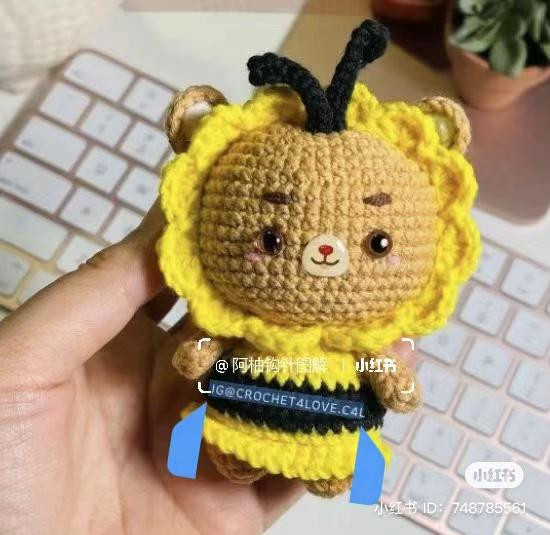 Crochet Rainbow Llama Amigurumi Pattern Tutorial