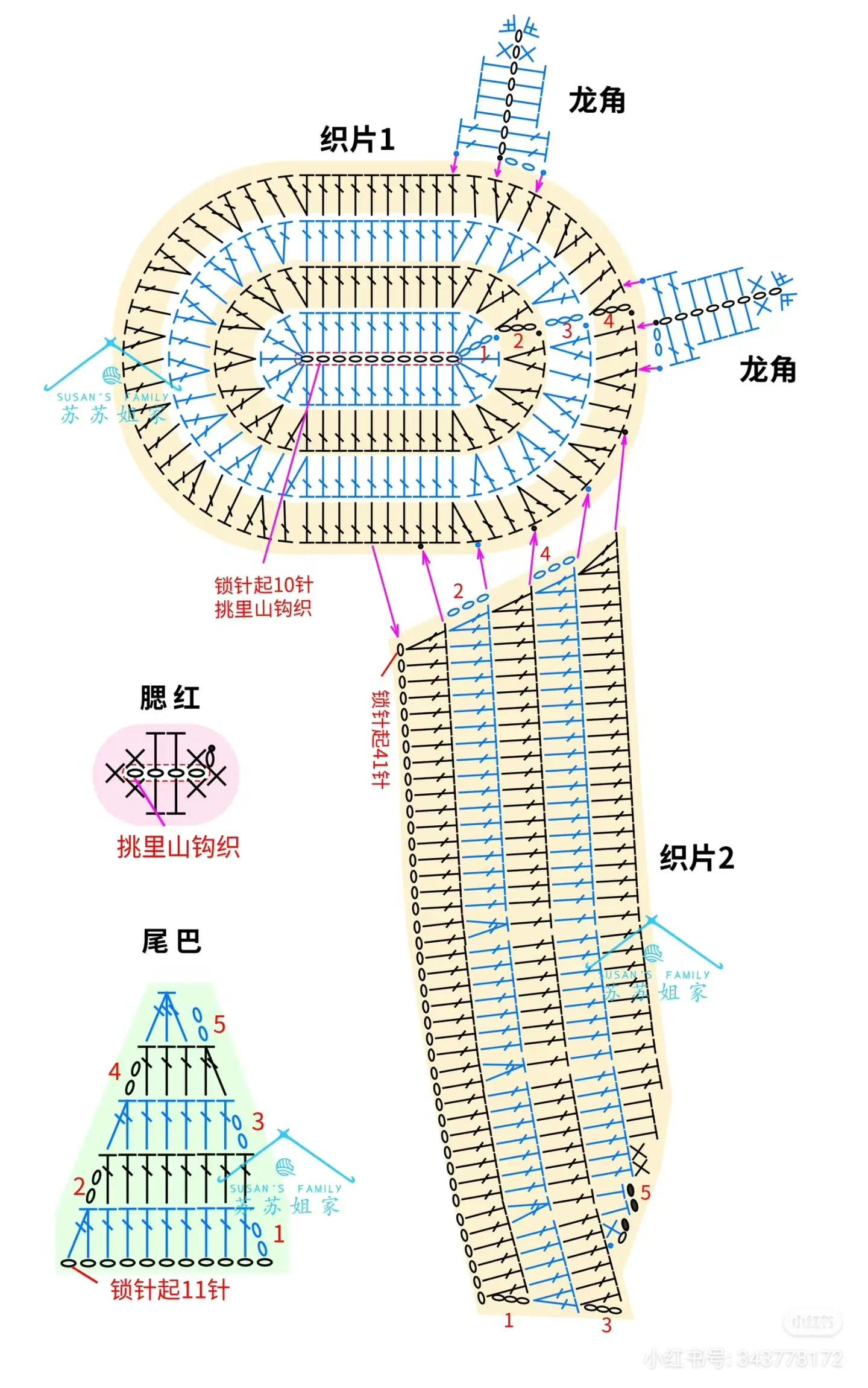 Crochet Rainbow Unicorn Vest Pattern for Kids