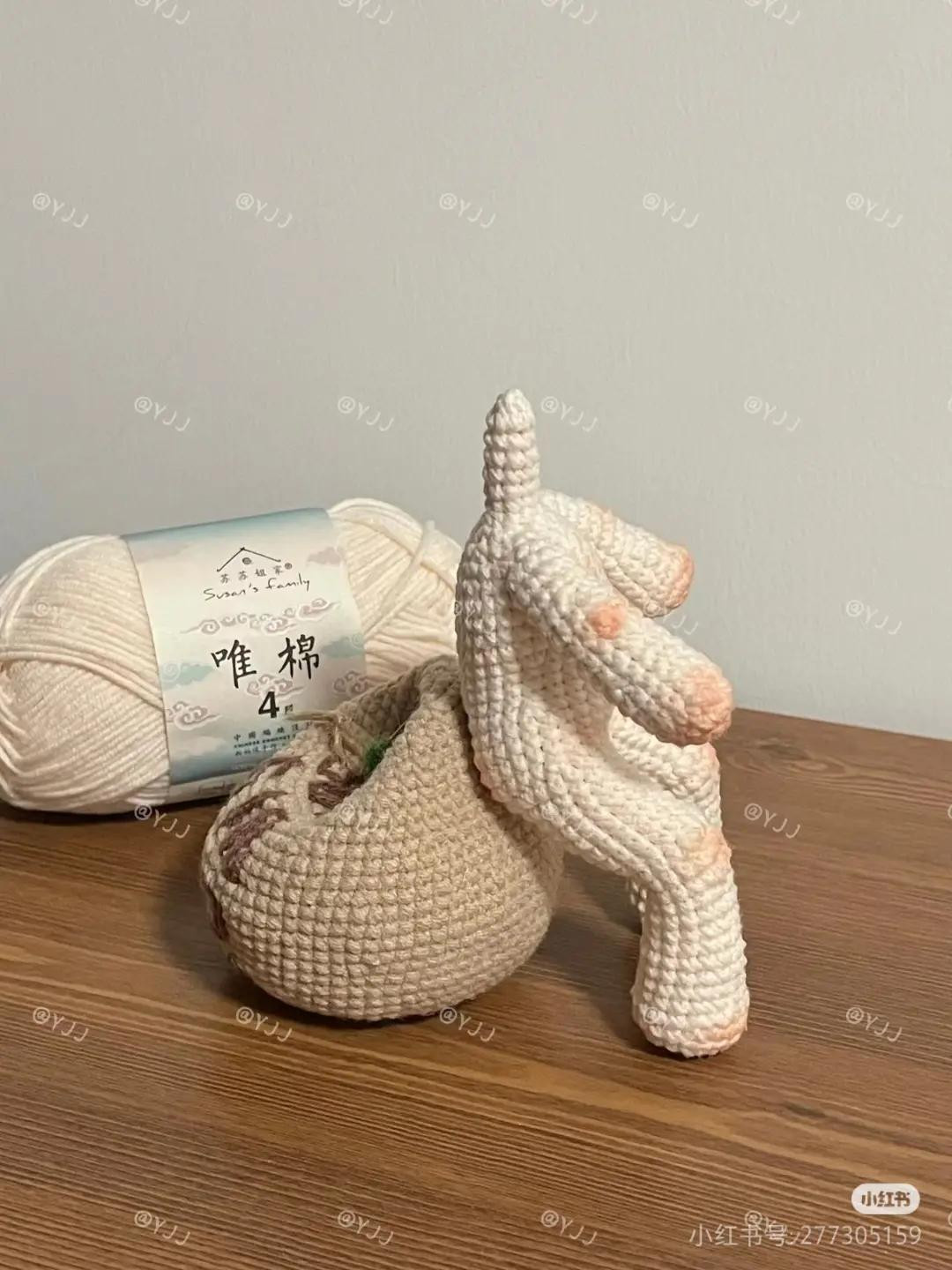 Crochet Riding Body Doll Pattern for Horse and Swing