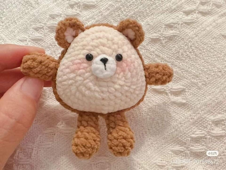 Crochet Sandwich Bear and Pear Doll Amigurumi Patterns