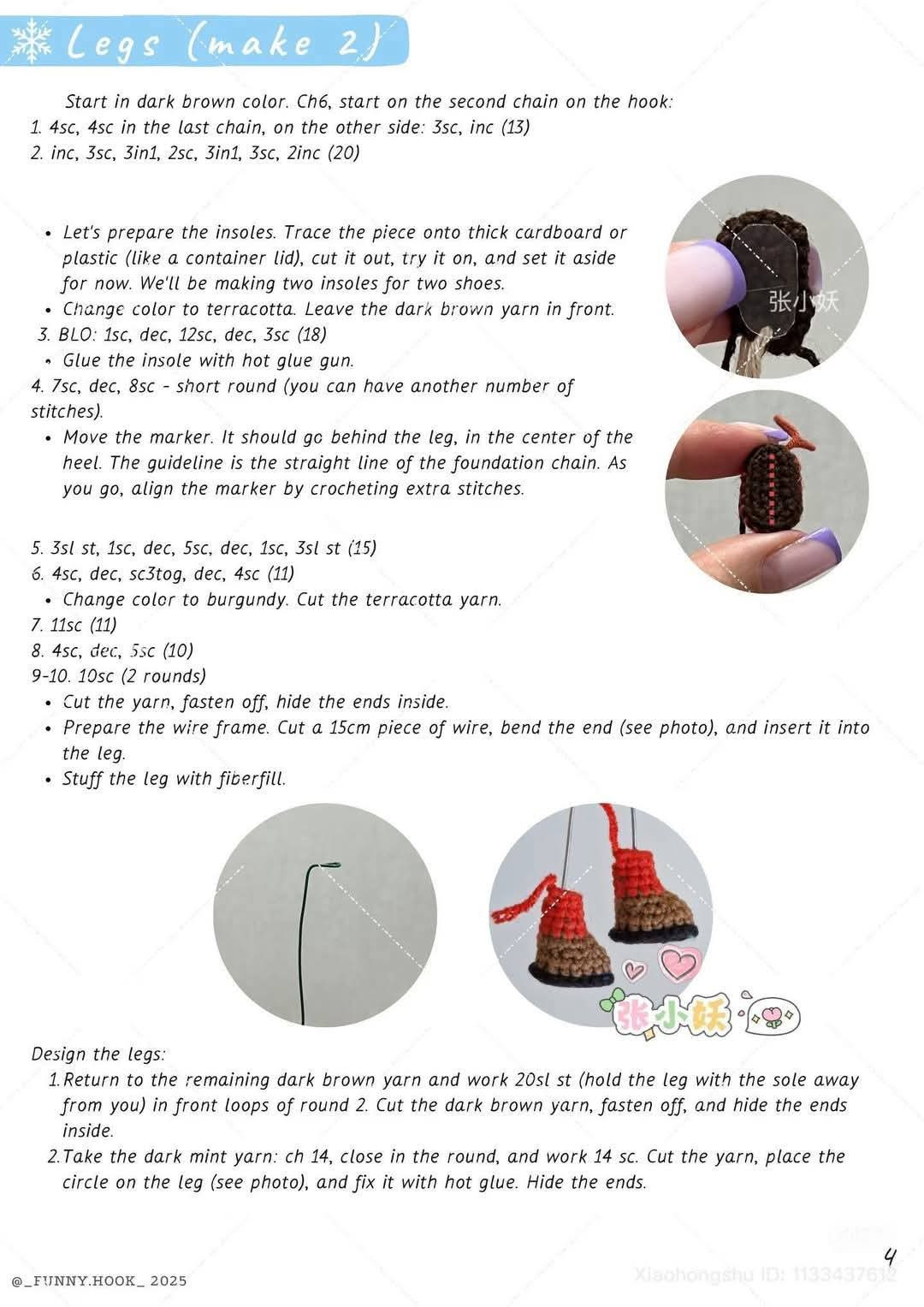 Crochet Santa Claus Doll Pattern Tutorial with Video Guide