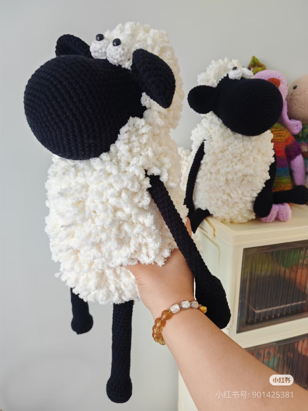 Crochet Shaun the Sheep Doll Pattern