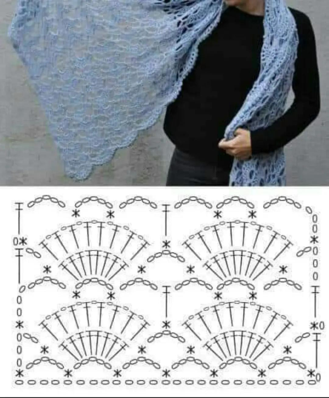 Crochet Shawl Patterns Collection: Purple Poncho, Pink Scarf, Black Flower Lace, Cream Fringe, and Grey Leaf Designs