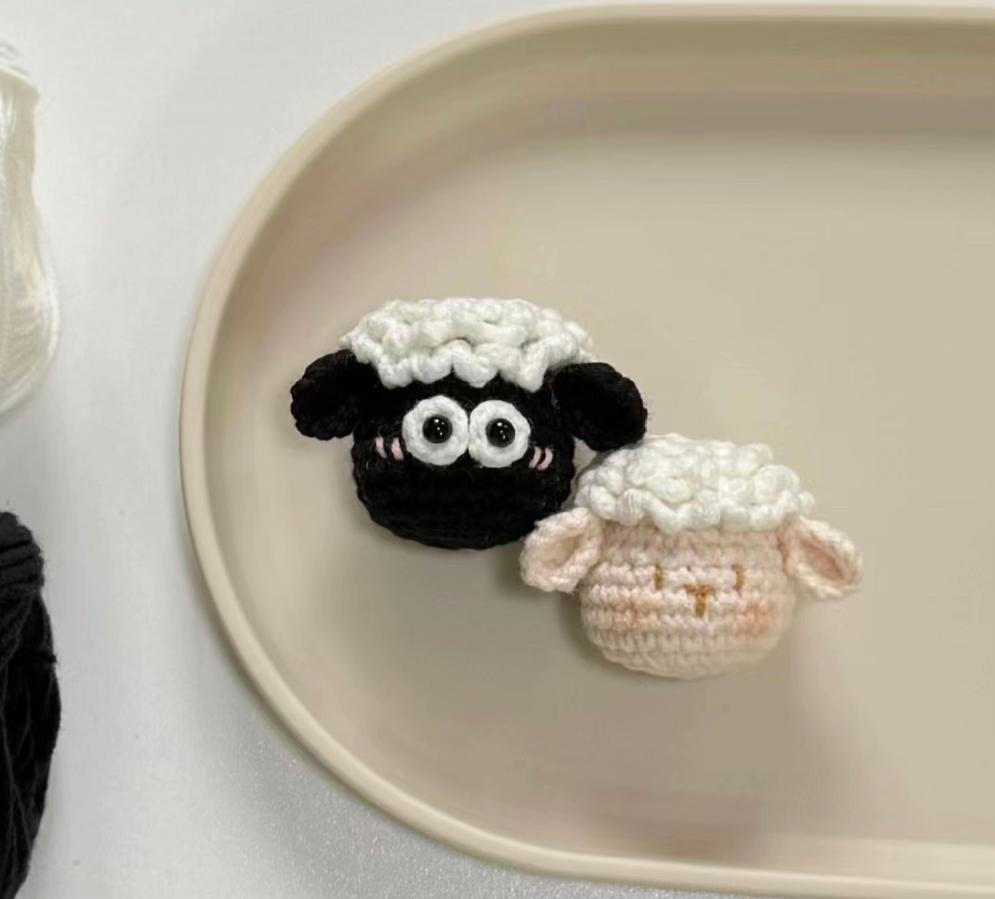 Crochet Sheep Head Amigurumi Pattern Chart