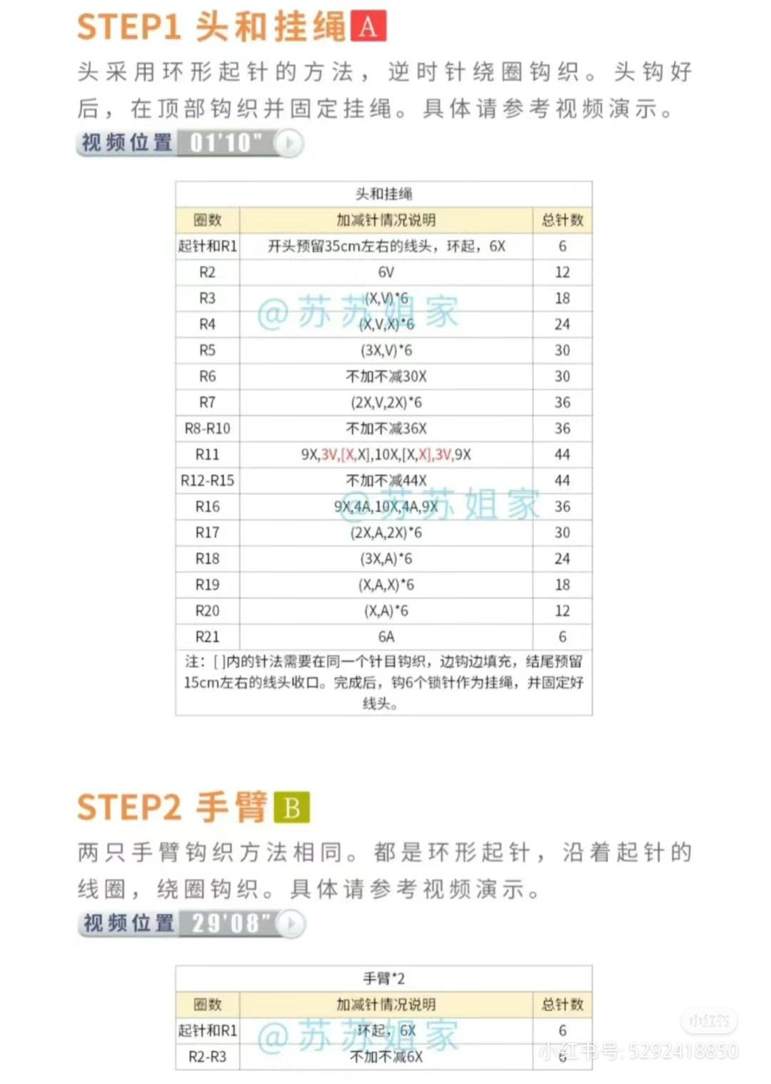 Crochet Shiba Inu Lion Keychain Pattern and Tutorial