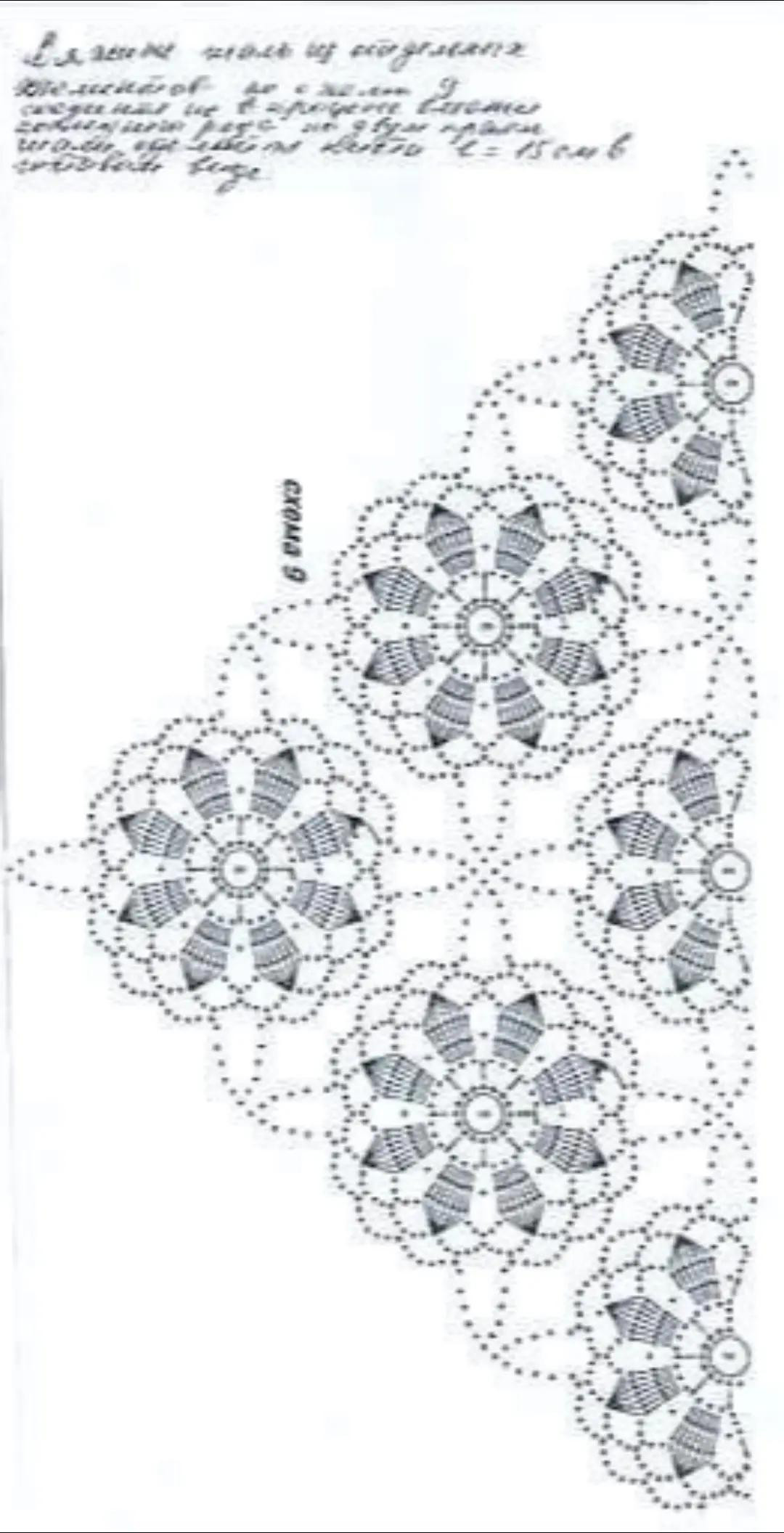 Crochet Skirt Patterns with Charts: White Lace, Fan Stitch, and Pineapple Motifs