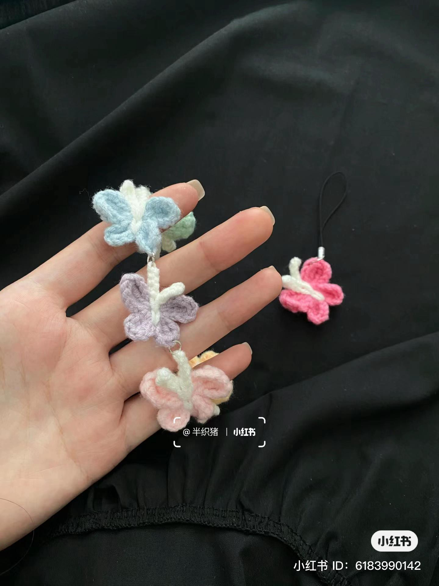 Crochet Small Butterfly Pattern: Pastel Wings and Antennas Tutorial