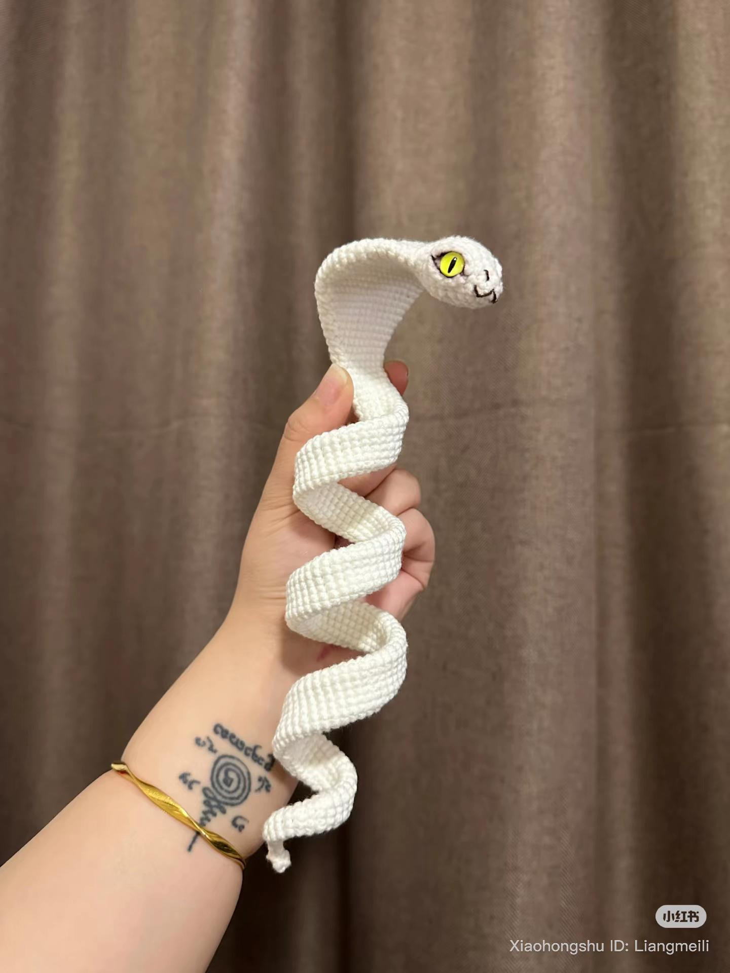 Crochet Snake Amigurumi Pattern with Free Chart