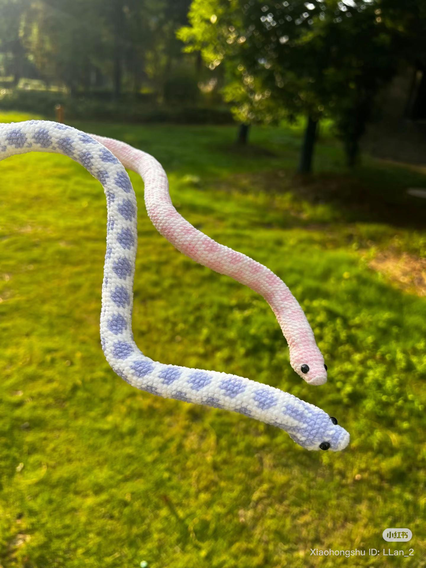 Crochet Snake Amigurumi Pattern with Free Chart