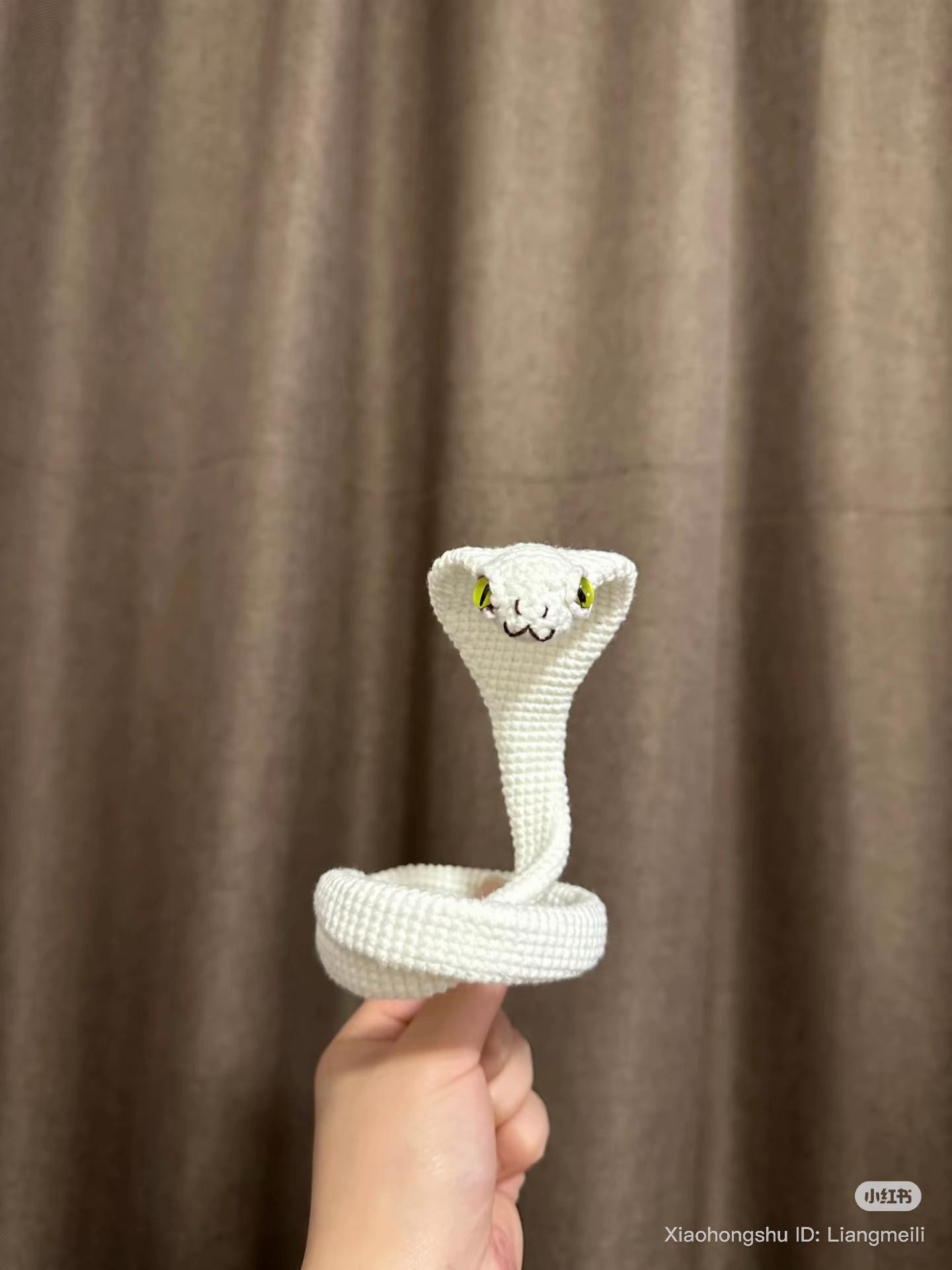 Crochet Snake Amigurumi Pattern with Free Chart