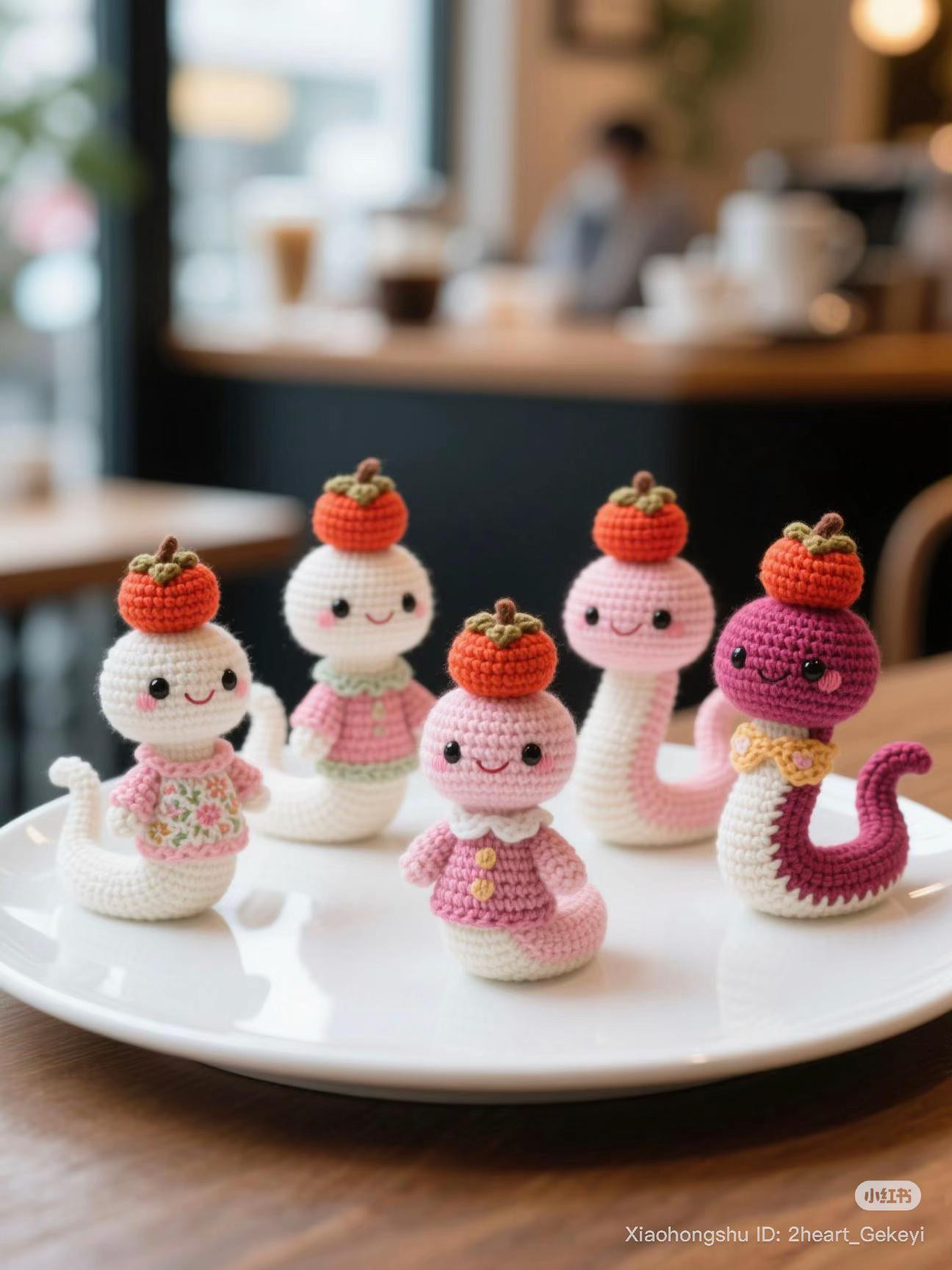 Crochet Snake Amigurumi Pattern with Free Chart