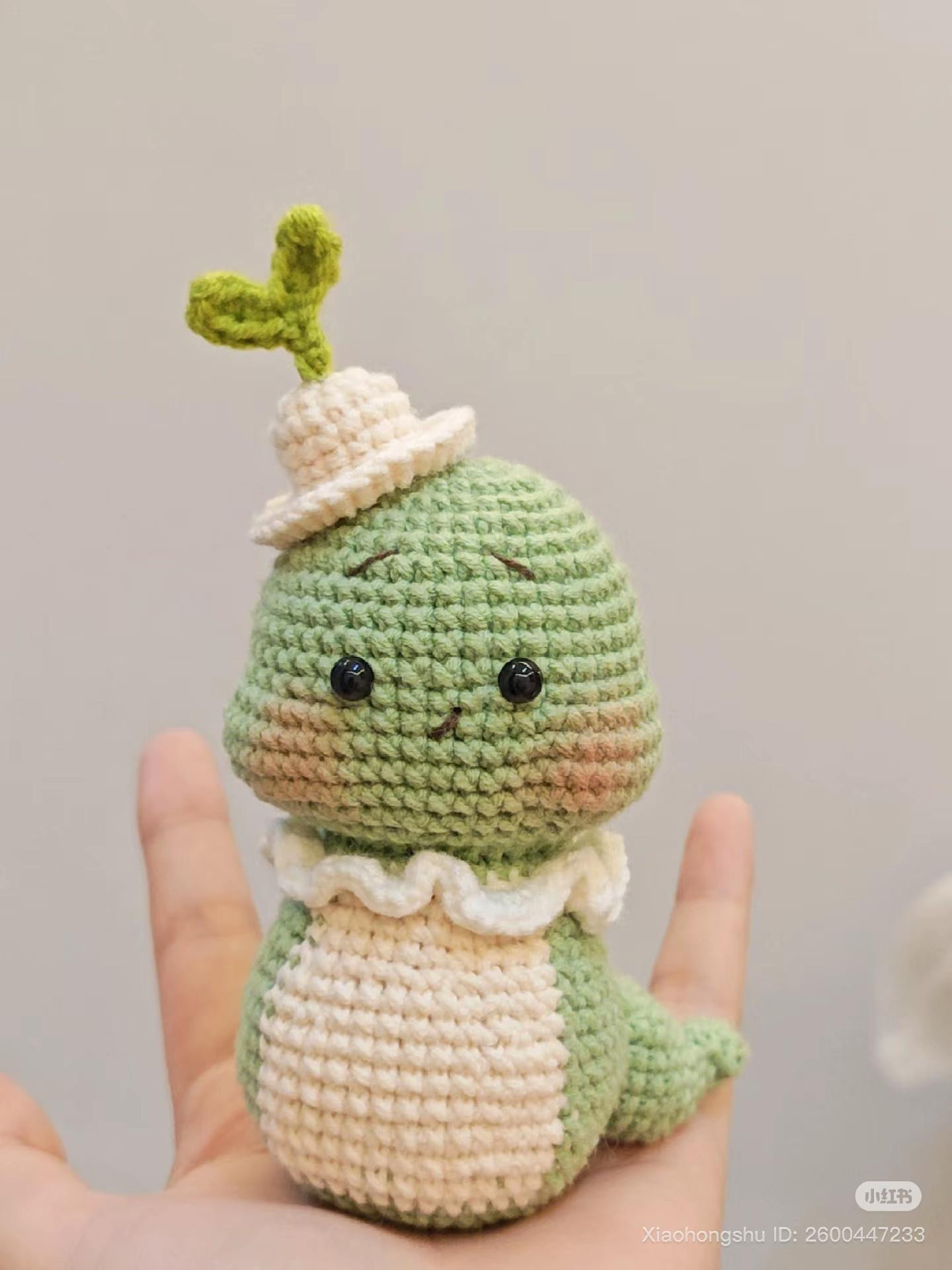 Crochet Snake Amigurumi Pattern with Free Chart