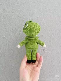 Crochet Soldier Doll Pattern Chart with Instructions