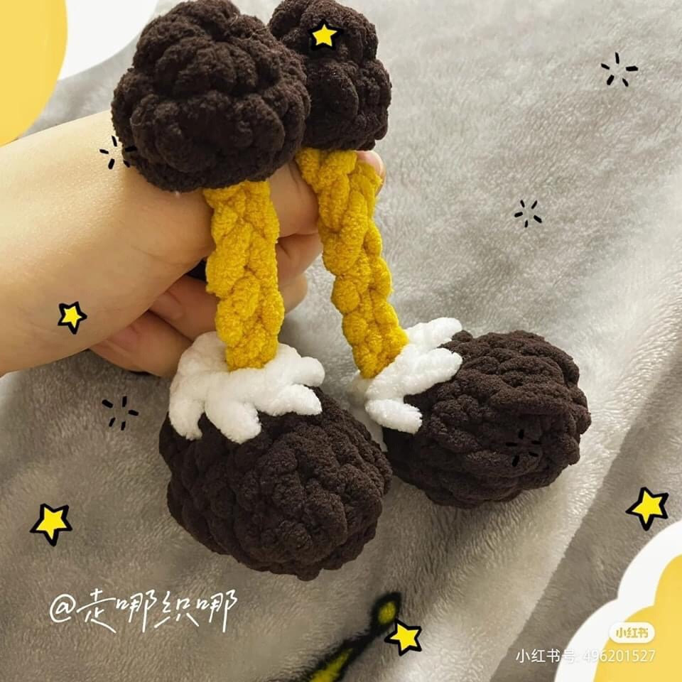 Crochet SpongeBob SquarePants Doll Pattern Chart