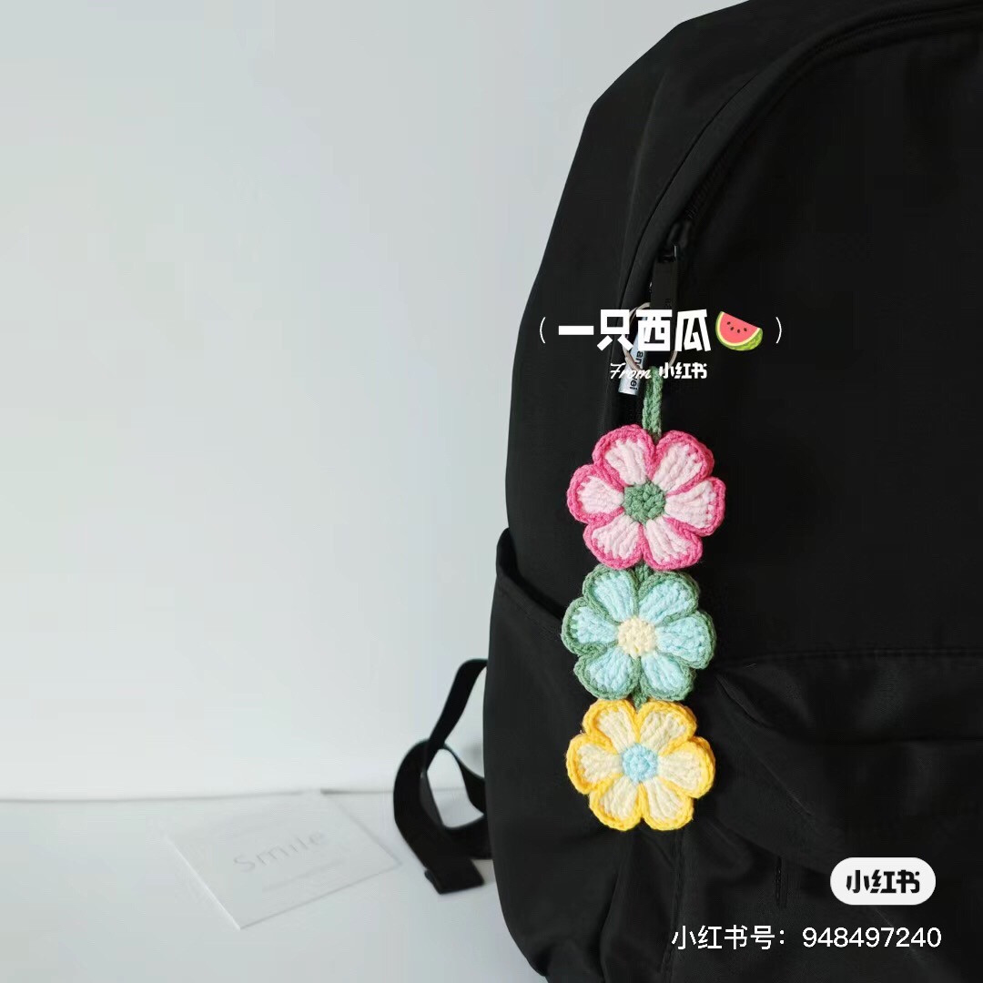 Crochet Spring Flowers and Candy Charms Pattern