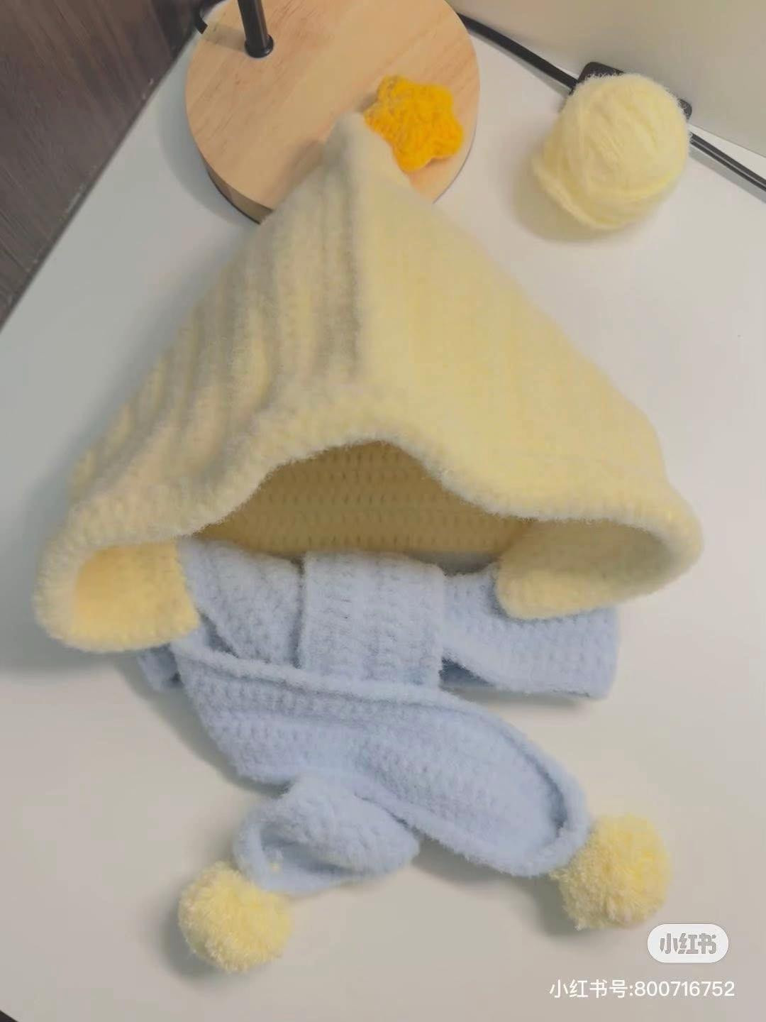 Crochet Star Man Hat and Scarf Pattern Tutorial