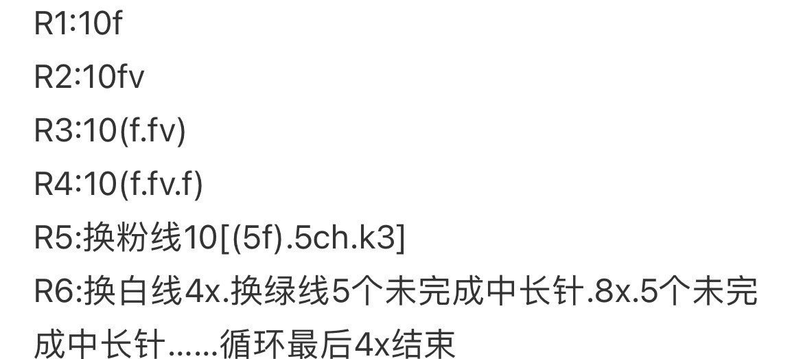 Crochet Strawberry Coaster Chart with Pink and Blue Details